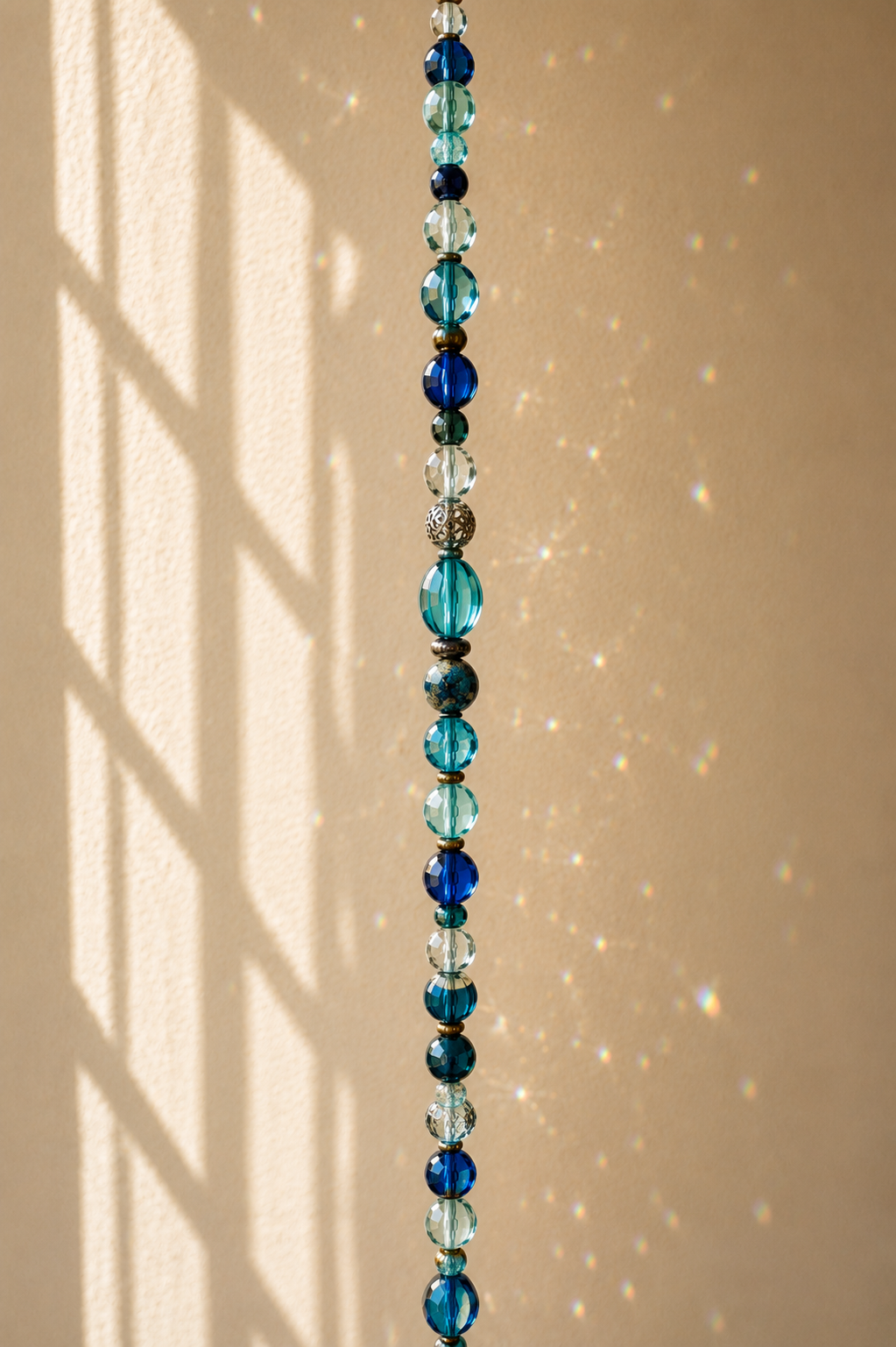 Water Colors beaded strand